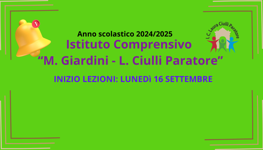 Anno scolastico 2024/2025